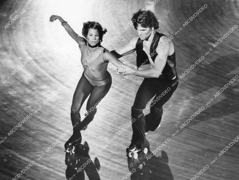 crp-10399 1979 Patrick Swayze, April Allen film Skatetown USA crp-10399