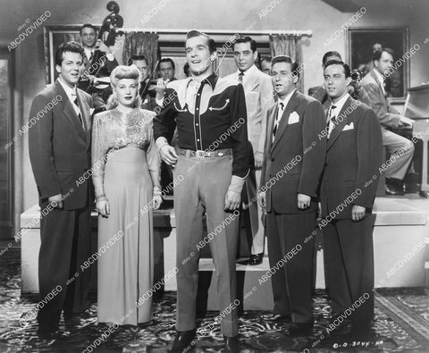 crp-10540 1947 music Jack Leonard, The Crew Chiefs, Jerry Wald & his orchestra film Swing the Western Way crp-10540