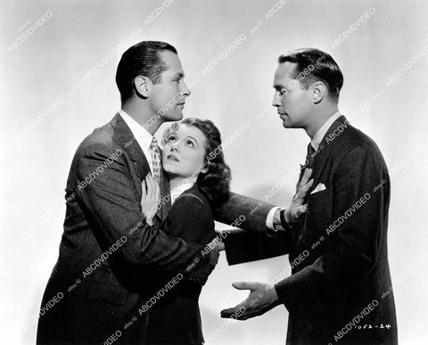 crp-10587 1938 Robert Montgomery, Franchot Tone, Janet Gaynor film Three Loves Has Nancy crp-10587