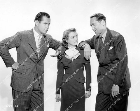 crp-10590 1938 Robert Montgomery, Franchot Tone, Janet Gaynor film Three Loves Has Nancy crp-10590