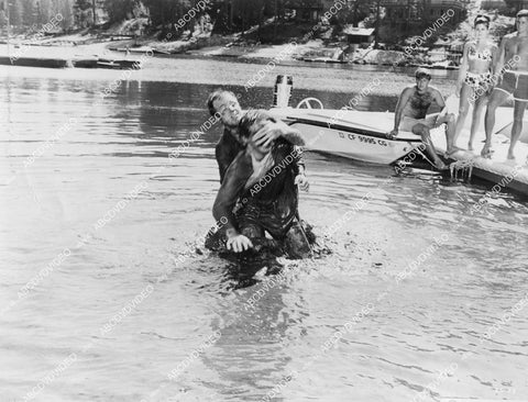 crp-10718 1965 teenage fight sequence film A Swingin Summer crp-10718