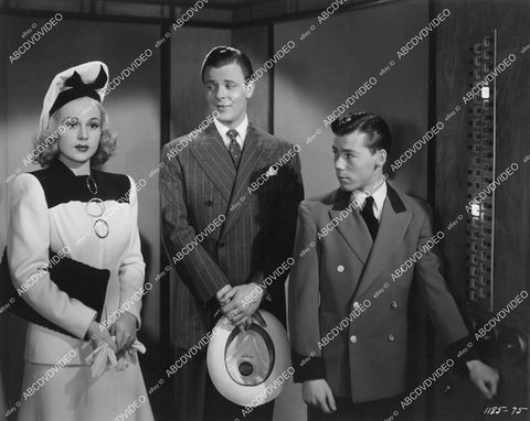 crp-10733 1941 Robert Sterling, Carol Hughes film I'll Wait for You crp-10733