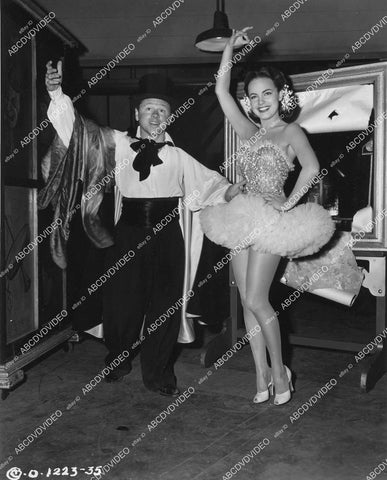 crp-01074 1950 Mickey Rooney, Terry Moore film He's a Cockeyed Wonder crp-01074