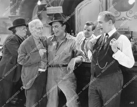 crp-10769 1931 William Farnum, Tom Santschi, Thomas Jefferson, John Darrow, S S Simon film Ten Nights in a Barroom crp-10769