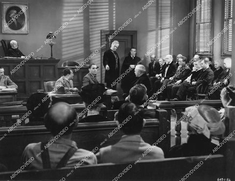 crp-10770 1933 Pat O'Brien in the courtroom film Laughter in Hell crp-10770