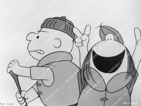crp-10833 1977 animated Charles M Schulz characters cartoon film Race for Your Life Charlie Brown crp-10833