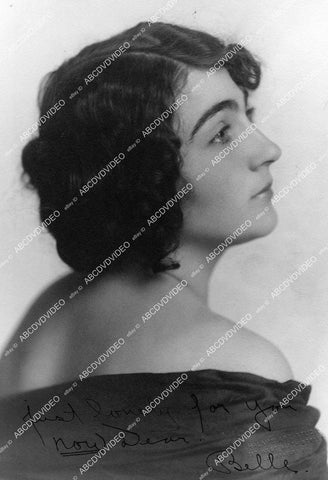 crp-10962 1920's Belle Bennett portrait w genuine autograph crp-10962