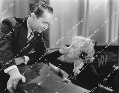 crp-11012 1935 Una Merkel, Franchot Tone film One New York Night crp-11012