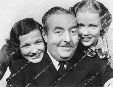 crp-11034 1935 Peggy Conklin, Walter Connolly, Gloria Shea film One Way Ticket crp-11034