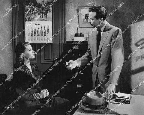crp-11075 1951 Peggy Dow, Dick Powell film You Never Can Tell crp-11075