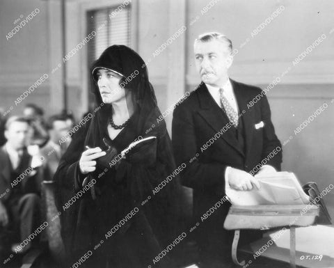 crp-11121 1928 Pauline Frederick, Richard Tucker film On Trial crp-11121
