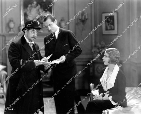 crp-11202 1931 Forrester Harvey, Robert Montgomery, Charlotte Greenwood film The Man in Possession crp-11202