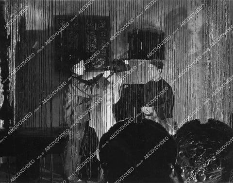 crp-11217 1939 James Craig blindfolded for trip to bad guys hq film North of Shanghai crp-11217