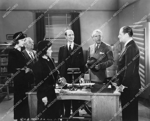 crp-11256 1936 Jack Holt, Evelyn Venable, Roger Imhof, Dorothy Appleby, Frank McGlynn Sr, John Miljan film North of Nome crp-11256