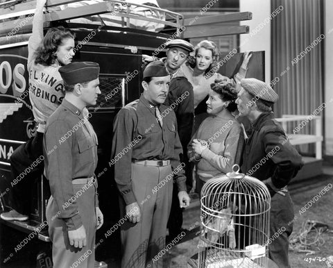 crp-11264 1943 Dick Simmons, John Boles, Frances Rafferty, Sig Arno, Mary Elliott, Odette Myrtle, Will Kaufman film Thousands Cheer crp-11264