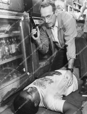 crp-11301 1986 James B Sikking, Keland Love TV Hill Street Blues crp-11301
