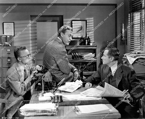 crp-11356 1946 Warren Mills, Forrest Tucker, George Macready film The Man Who Dared crp-11356