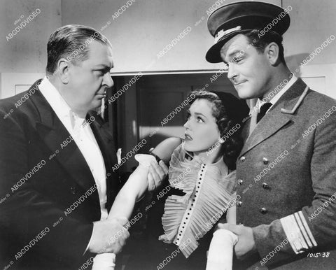 crp-11437 1937 Paul Harvey, Maureen O'Sullivan, Guinn Big Boy Williams film My Dear Miss Aldrich crp-11437