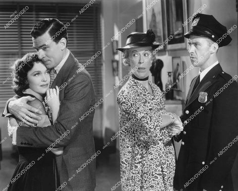 crp-11440 1937 Edna May Oliver, Walter Pidgeon, Maureen O'Sullivan film My Dear Miss Aldrich crp-11440