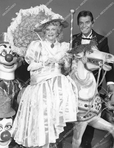 crp-11527 1985 Phyllis Diller, Dick Clark TV Circus of the Stars crp-11527