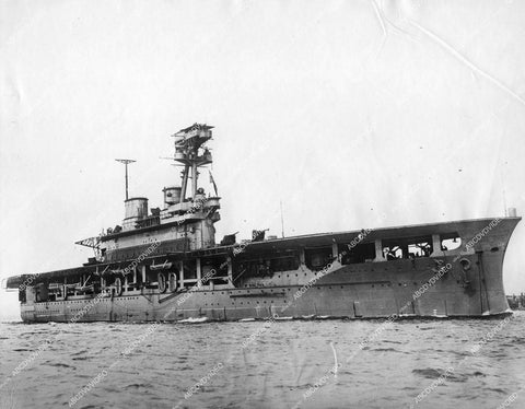 crp-11658 1923 news photo England's first converted aircraft carrier HMS Eagle aviation firsts crp-11658