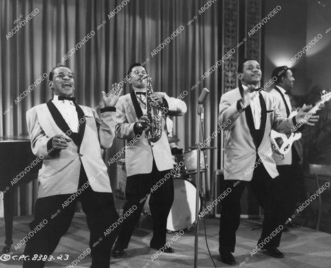 crp-01178 1956 music group Claude Cliff Milt the Treniers film Don't Knock the Rock crp-01178