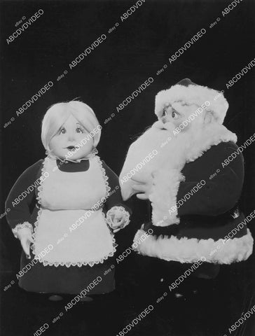 crp-11794 1978 stop animation puppets Mr & Mrs Santa Claus film Santa Claus Is Coming to Town crp-11794
