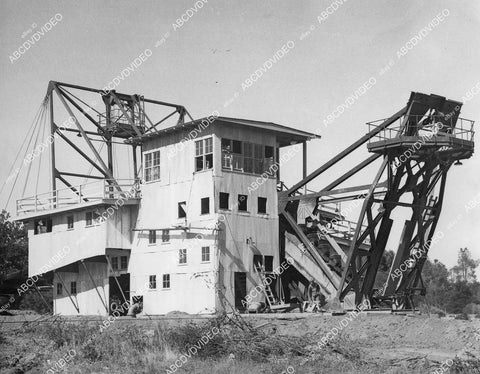 crp-01185 1936 Gold mining Boat in Action Penryn Calif cool photo crp-01185