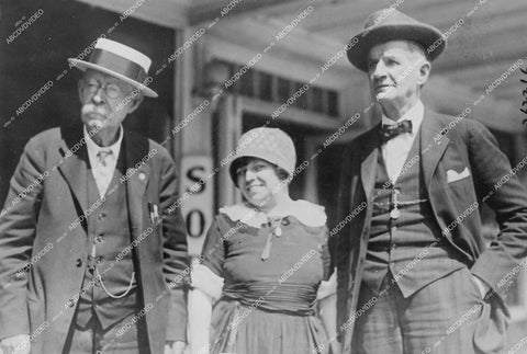 crp-11885 1924 vaudeville stars Banks Winter & wife Blanche Newcomb former manager Judge Bridges Smith crp-11885