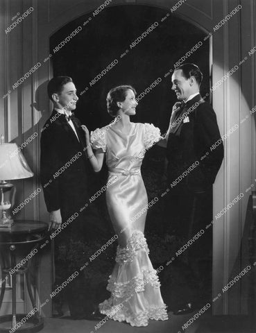 crp-11925 1935 beautiful Kathleen Wilson, Page Gilman, Barton Yarborough NBC-KPO radio show One Man's Family crp-11925
