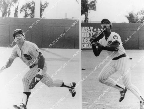 crp-01192 1986 MLBaseball Steve Garvey San Diego Padres, Leon Bull Durham of Chicago Cubs AT&T Big League Decathlon crp-01192