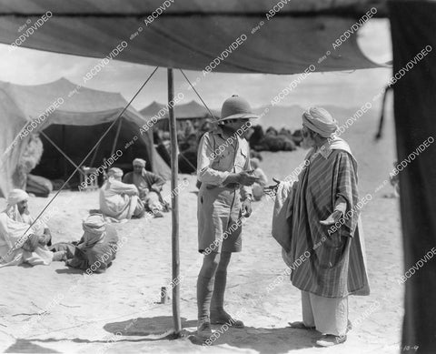 crp-12154 1929 Warner Baxter in pith helmet film Behind That Curtain crp-12154