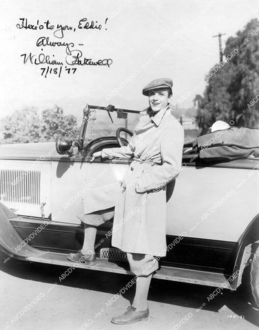 crp-12174 1920's William Bakewell & new automobile w genuine autograph crp-12174