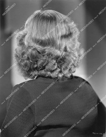 crp-12212 1935 cutie pie (honest) Jane Hamilton's hair-do coiffure by stylist Mel Berne film Old Man Rhythm crp-12212