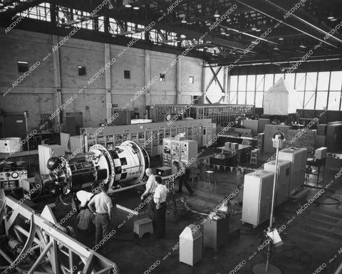 crp-12333 1950's USAF test AGENA Lockheed engine plus booster for ballistic missile systems crp-12333