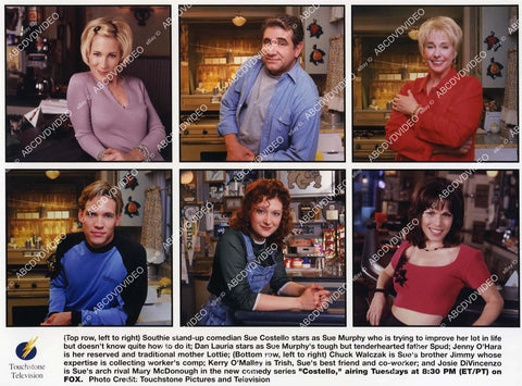 crp-01246 1998 Sue Costello, Dan Lauria, Jenny O'Hara, Chuck Walczak, Kerry O'Malley, Josie DiVincenzo TV Costello crp-01246