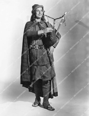 crp-12491 1948 1948 Daphne Moore w her bagpipes for Lady macbeth at Las palmas theater crp-12491