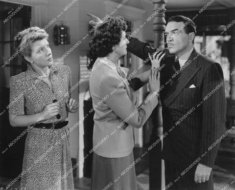 crp-12524 1945 Mary Philips, Walter Abel, Katherine Alexander film Kiss and Tell crp-12524