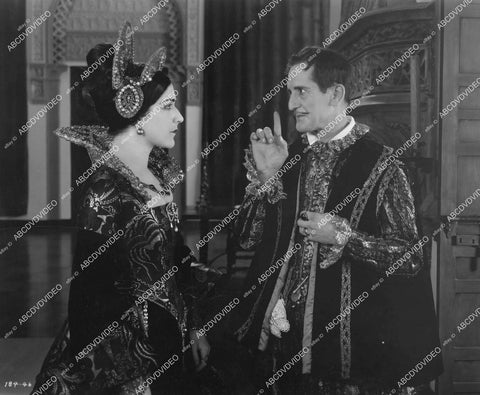crp-12554 1923 Aileen Pringle, William V Mong silent film In the Palace of the King crp-12554