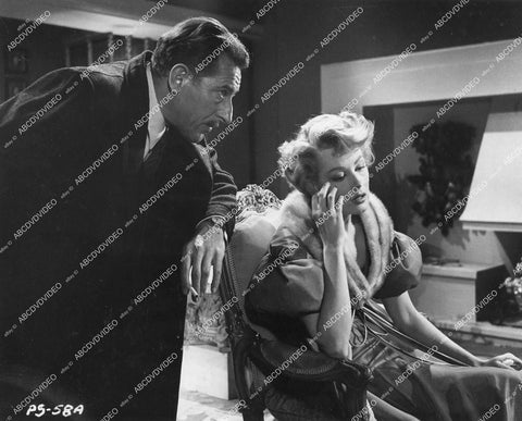 crp-12609 1956 Arlene Dahl, Jacques B Brunius film Wicked as They Come crp-12609