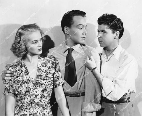 crp-12640 1941 William Tracy, Martha O'Driscoll, Kenneth Howell film Her First Beau crp-12640