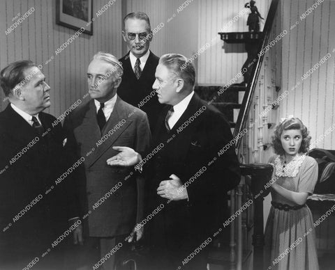 crp-12676 1940 Willard Vincent, Wyndham Standing, Wally Dean, Pierre Watkin, Edith Fellows film Out West with the Peppers crp-12676