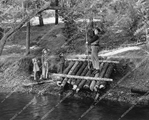 crp-12685 1940 Tommy Bond, Bobby Larson, Dorothy Anne Seese, Emory Parnell film Out West with the Peppers crp-12685
