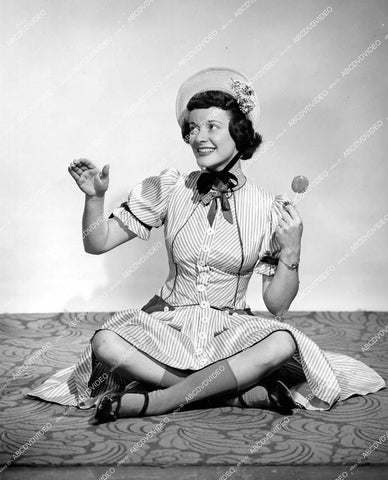 crp-12734 1950's music singer Gisele MacKenzie portrait w lolipop crp-12734