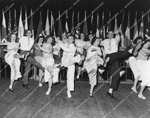 crp-12785 1952 Charlie Baker Dancers demo The Charleston at Internat Folk Dance Festival crp-12785