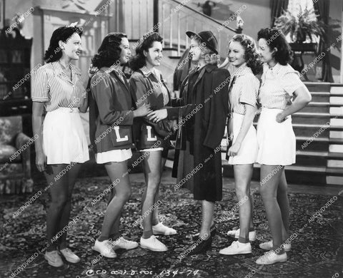 crp-12841 1942 college cuties Adele Mara, Penny Singleton, Janet Blair, Carol Adams, Lois Collier film Blondie Goes to College crp-12841