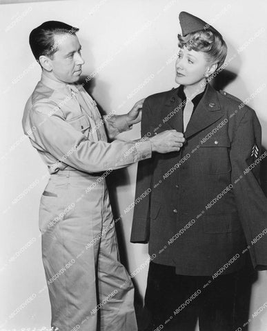 crp-12879 1945 Alexander Knox & Irene Dunne film Over 21 crp-12879