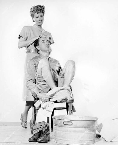 crp-12884 1945 Alexander Knox has Irene Dunne nurse a cold film Over 21 crp-12884