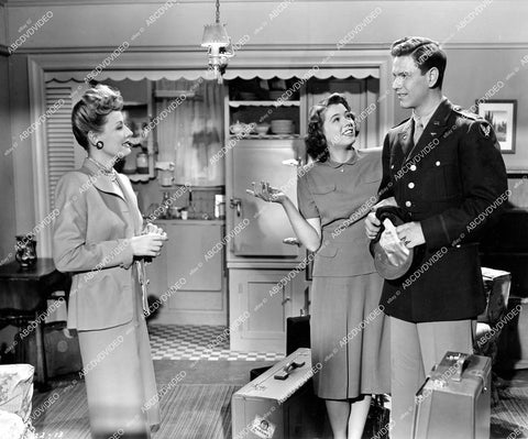 crp-12913 1945 Loren Tindall, Jeff Donnell, Irene Dunne film Over 21 crp-12913