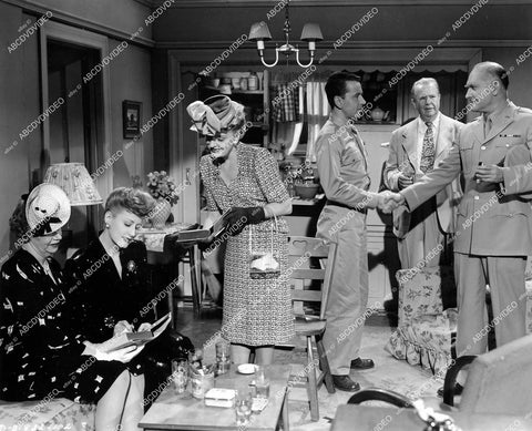 crp-12928 1945 Irene Dunne at the tea party film Over 21 crp-12928